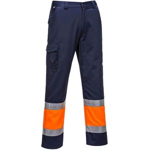 Portwest E049 Tuinbroek - Oranje/Blauw - Hoge Zichtbaarheid