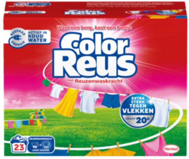 Witte Reus - Color - Waspoeder - 1,15 kg - 23 Wasbeurten