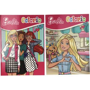 Kleurboek Barbie - Barbie - Kleurplaten - Tekenen - Kleuren - Kleurboek - Verjaardagscadeau Meisje - Vakantieboek - Vakantiekleurboek - Barbie Kleurplaten - Barbie Creatief - Meisje