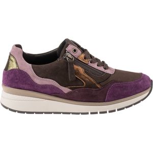 Gabor 306 Sneakers - Leren Sneaker - Dames - Bruin - Maat 42,5