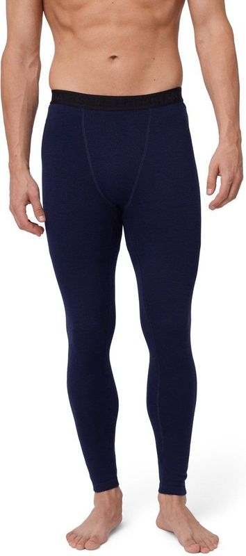 DANISH ENDURANCE Extreme Thermo Leggings - Heren - Merinowol - Thermische broek - Donker Marineblauw - Maat M
