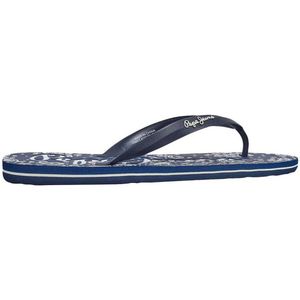Pepe Jeans Whale Origin Slippers Blauw EU 41 Man