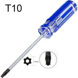 Torx T10 Beveiliging Schroevendraaier Voor Xbox 360 Controller Telefoon Laptop Fraudebestendige Gat Repareren Opening Tool Schroevendraaier