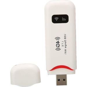 Draagbare wifi 4G LTE USB-dongle - mobiele hotspot met simkaartsleuf - WPA WPA2-encryptie - tot 10 gebruikers .