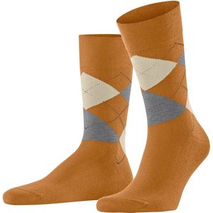 FALKE - Sensitive Argyle - Katoenen Sokken - Heren - Maat 39-42