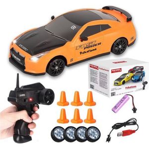 PolkaHome RC drift car - RC drift auto - RC car - RC auto drift - Drift auto afstandsbestuurbaar