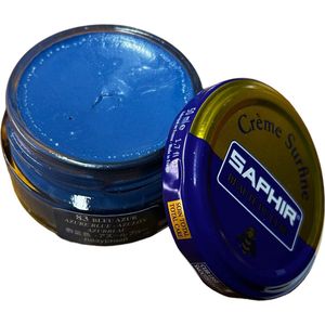Saphir - Creme Surfine - Schoenpoets - Azur Blauw - 50 ml