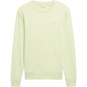 TOM TAILOR - Sweatshirt - Limoen - Effen - Lange Mouw