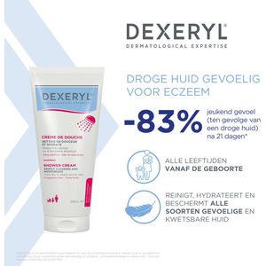 Dexeryl Douchecrème - 3 x 200 ml - Voordeelverpakking
