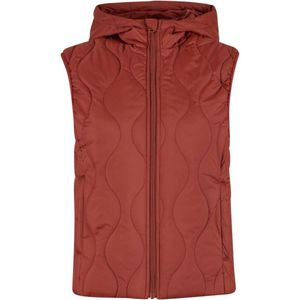 Urban Classics Ladies Super Light Puffer Vest Vest roest XL Polyester - Basics