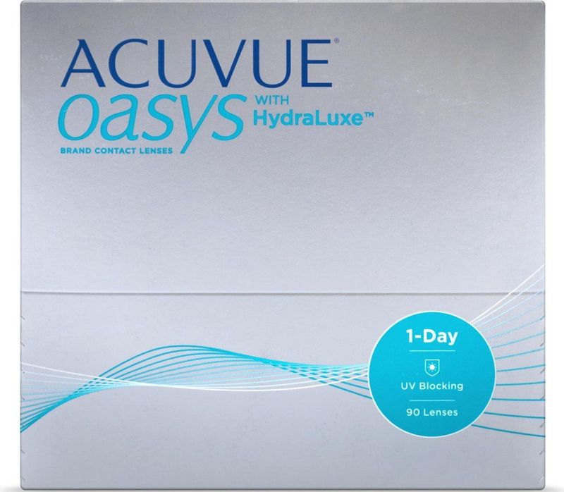 Acuvue - Oasys 1-Day - Daglenzen - Geen Kleur - 180 Lenzen - Silicone Hydrogel