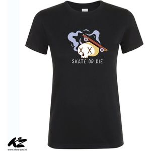 Klere-Zooi - Skate or Die #3 - Dames T-Shirt - 3XL