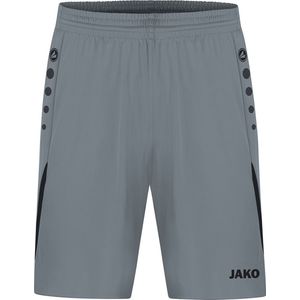 Jako - Short Challenge - Grijze Shorts Dames-34-36