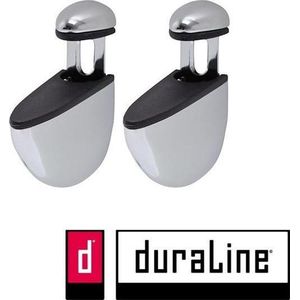 Duraline plankdrager clip select chroom