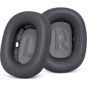 Geschikt voor Vervangende oorhoesjes voor Apple AirPods Max - Geupgradeerde oorhoesjes - Magnetische oorhoesjes voor AirPods Max (Deep Space Grey)