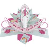 3D Pop-up wenskaart met envelop – Magical Birthday (Unicorn) pop 168