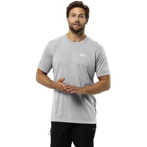 Jack Wolfskin - Vonnan - T-shirt - Zwart - Geurbestendig, Ademend, 100% Polyester