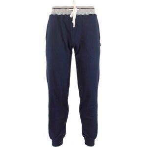 MEQ Heren Sweat Broek - Gerecycled Katoen - Donker Blauw - Maat L