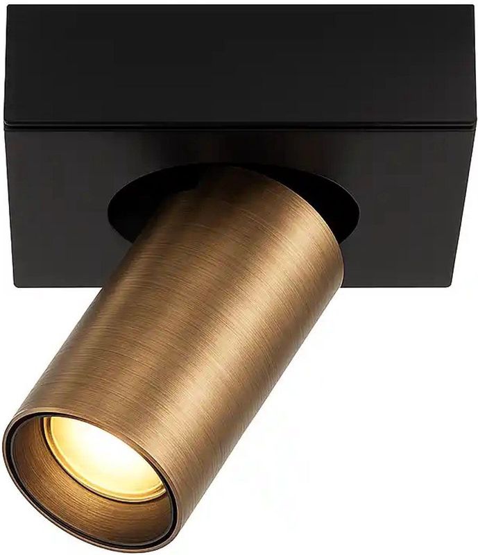 Highlight - Eliano - Spot - Matzwart - Antiek Brons - 1 Lichts