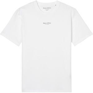 Marc O'Polo - Shirt - Zwart/Wit - Poloshirt