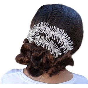 Jessidress Elegante Bruids Haar sieraad Chique Grote Haarkam voor bruiden