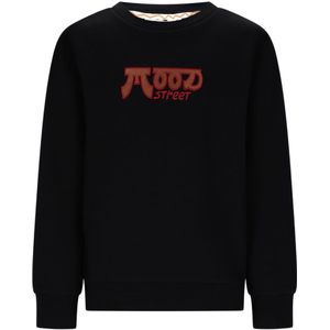 Moodstreet - SEV -MOODstreet- sweater - Black - Maat 98-104