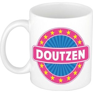 Doutzen naam koffie mok / beker 300 ml  - namen mokken