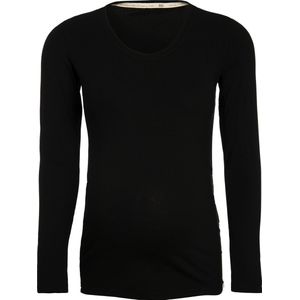 Baby's Only Zwangerschapstop lange mouw Glow - Zwangerschapsshirt gemaakt uit 96% viscose en 4% elastaan - Longsleeve dames - Zwart - S