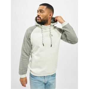 Just Rhyse - Raglan Hoodie/trui - XXL - Wit/Grijs