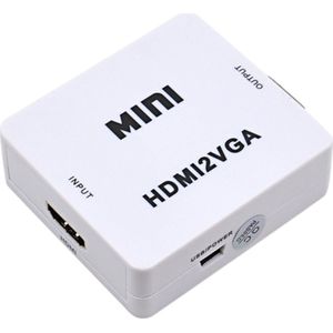 Mini HDMI naar VGA Audio Converter