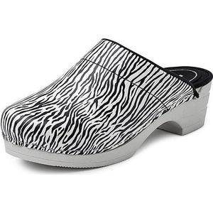 Lichtgewicht Clog met Buigzame Zool Zebra | Bighorn 5030 | Maat 40