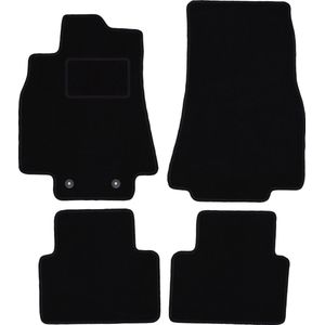 Zwarte veloursmatten voor: Mercedes A-Klasse W169 hatchback (2004-2012)