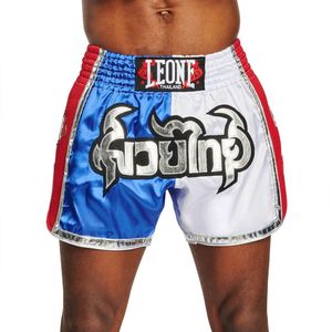 Leone1947 Siam Thai Korte Broek Wit,Blauw M Man
