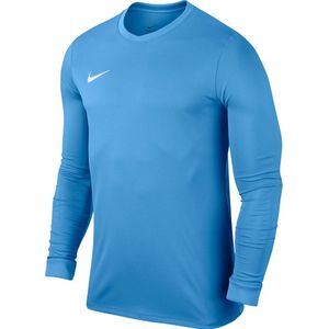 Nike Park VI LS Teamshirt Heren Sportshirt - Maat XXL - Mannen - blauw/wit