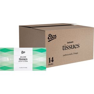 Etos Tissues Voordeelverpakking - Balsem - 3 laags - 14 x 90 stuks
