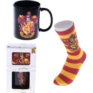 Harry Potter Gryffindor Mok Sok Cadeauverpakking - Maat 36-41