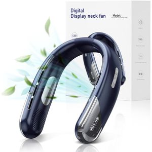 Bladloze Nekventilator – Krachtig & Draagbaar – 5 Snelheden – 4000 mAh USB Oplaadbaar