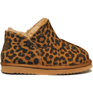 Warmbat - Willow Print Panther - Dames Sloffen - Chestnut