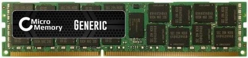 CoreParts - N8102-490F-MM Geheugenmodule - Groen - 8 GB DDR3 1600 MHz ECC