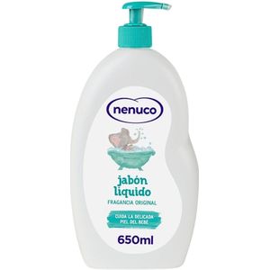 Nenuco - Jabon Líquido - Vloeibare Zeep - Originele Geur - Met Doseerpomp - 650 ml - 1 stuk