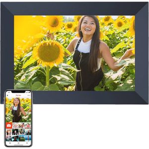 Digitale Fotolijst 10.1 inch - Full HD - Fotokader met Frameo App - WiFi - 16GB - IPS Touchscreen