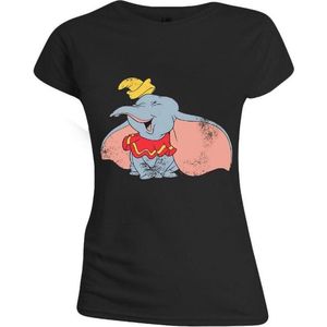 DUMBO - CLASSIC DUMBO WOMEN T-SHIRT - BLACK