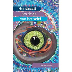 Het draait om de as van het wiel