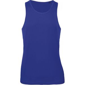 Tank Top Heren S B&C Mouwloos Cobalt Blue 100% Katoen