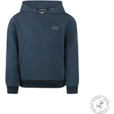 Koko Noko - Bio Cotton - Sweater met capuchon en rits - Jongens - Navy - Maat 92