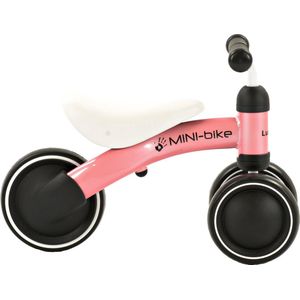 2Cycle Mini-Bike - Loopfiets - Jongens en Meisjes - 1 Jaar - Speelgoed - Roze - Driewieler - Balance bike