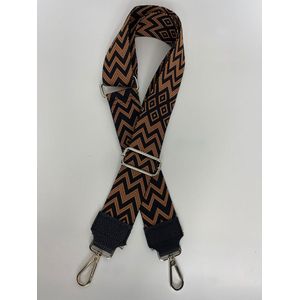 Schoudertas band - Hengsel - Bag strap - Fabric straps - Boho - Chique - Chic -  lijnen
