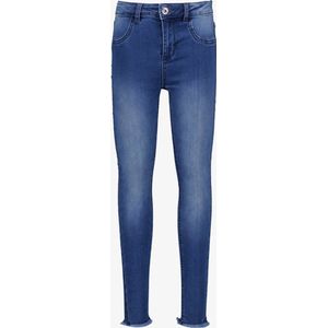 TwoDay meisjes skinny jeans donkerblauw - Maat 134