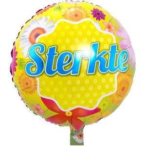 Beterschap folie ballon Sterkte 46 cm - Folieballon versturen/verzenden