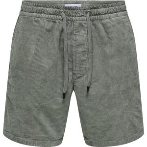 ONLY&SONS - ONSTEL CORDUROY 0185 SHORTS NOOS - Heren - Bermuda shorts